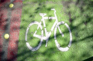 حضور دوچرخه سوار لهستانی در ایرانشهر