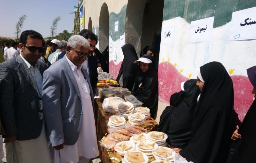 برگزاری جشنواره غذاهای بومی محلی در ایرانشهر