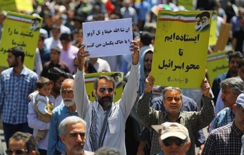 آغاز راهپیمایی روز قدس در ایرانشهر