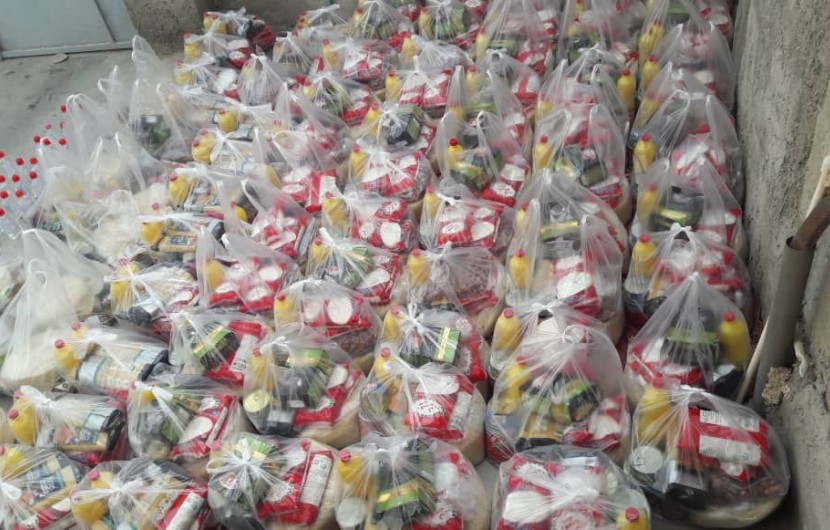 توزیع ۱۱۰ بسته معشیتی و بهداشتی/ کمک های مردمی برای عبور از کرونا بی نظیر است