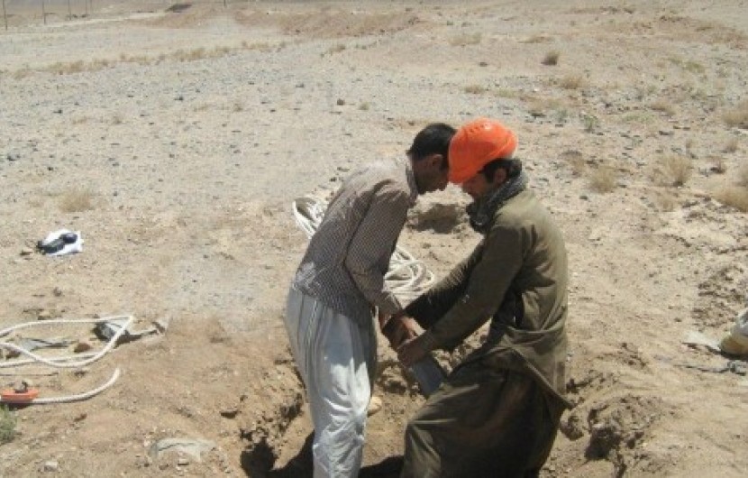 مرمت و بازسازی تنها قنات دو طبقه سیستان و بلوچستان در زاهدان