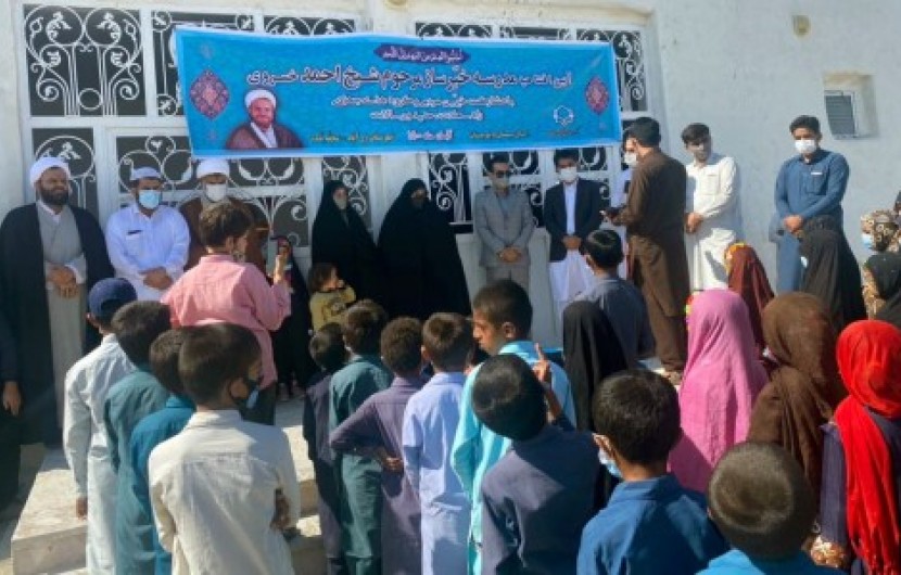 مدرسه خیّرساز مرحوم شیخ احمد خسروی در زرآباد افتتاح شد